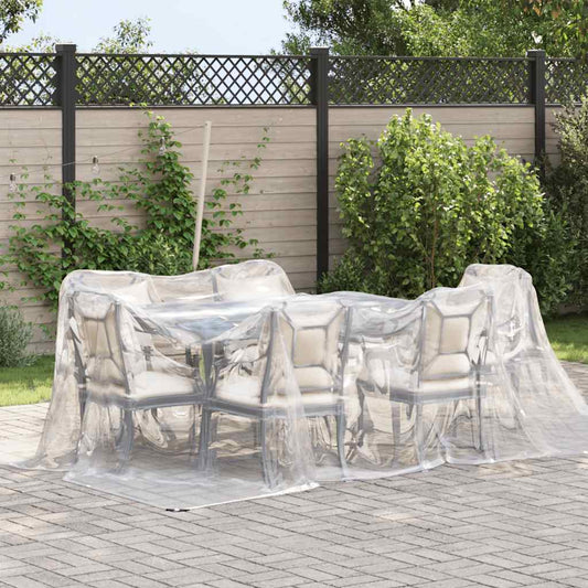 Telone trasparente con occhielli 3x4 m in polietilene