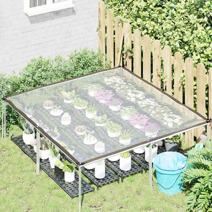 Telone trasparente con occhielli 2x2 m in polietilene