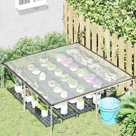 Telone trasparente con occhielli 2x2 m in polietilene