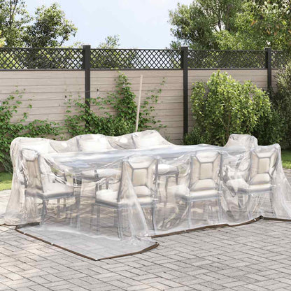 Telone Trasparente con Occhielli 4x4 m in Polietilene | homemem39