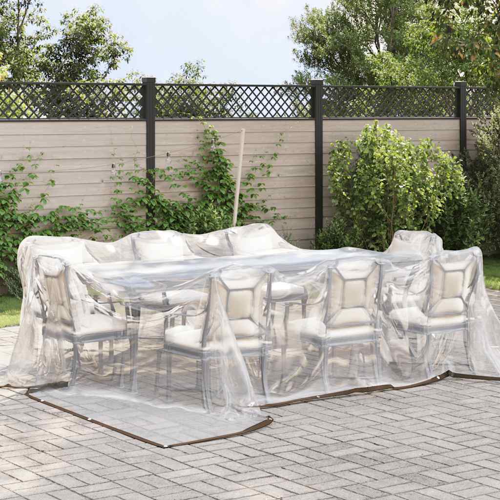 Telone Trasparente con Occhielli 5x5 m in Polietilene | homemem39