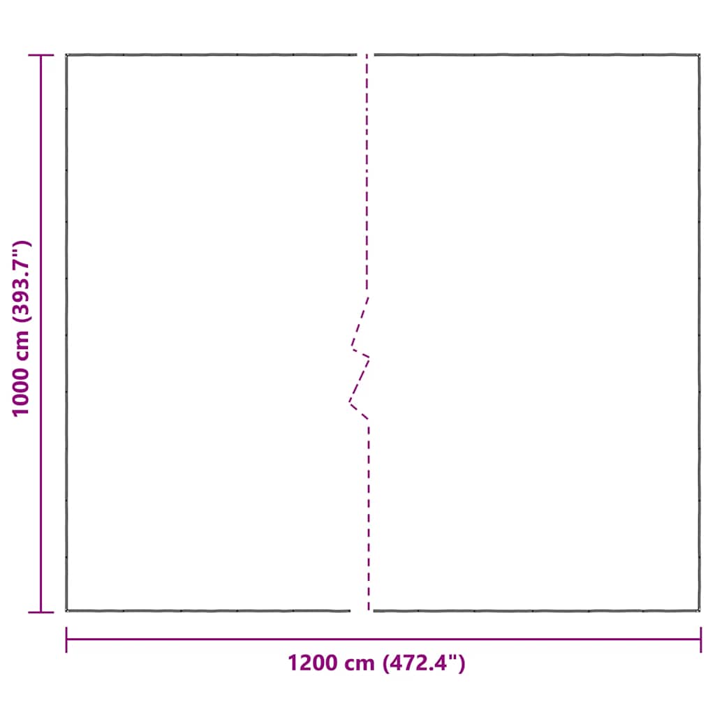 Telone Trasparente con Occhielli 10x12 m in Polietilene | homemem39