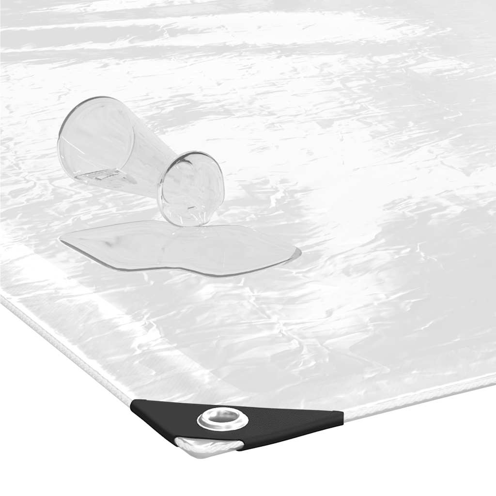 Telone Trasparente con Occhielli 1x6 m in PVC | homemem39