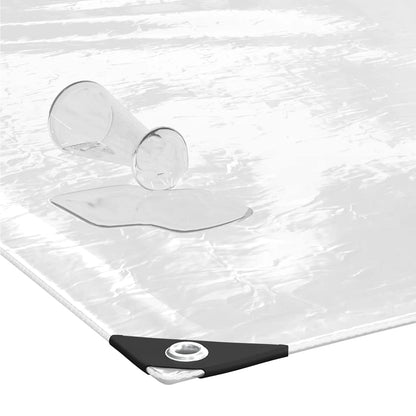 Telone Trasparente con Occhielli 1x10 m in PVC | homemem39