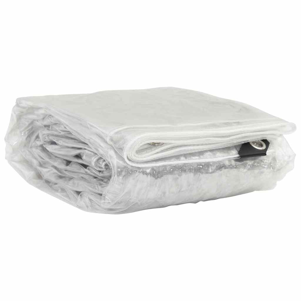 Telone Trasparente con Occhielli 2x5 m in PVC | homemem39