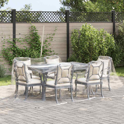 Telone trasparente con occhielli 3x4 m PVC | homemem39