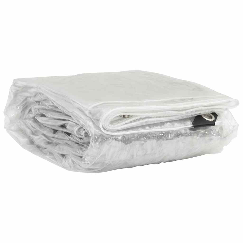 Telone Trasparente con Occhielli 4x4 m in PVC | homemem39