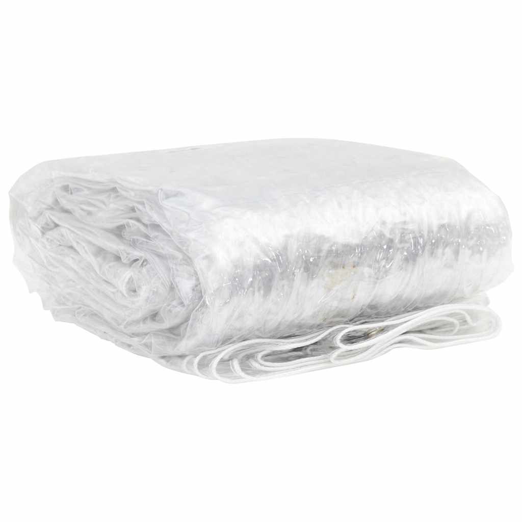 Telone Trasparente con Occhielli 5x12 m in PVC | homemem39