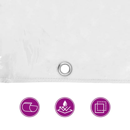 Telone Trasparente con Occhielli 6x10 m in PVC | homemem39