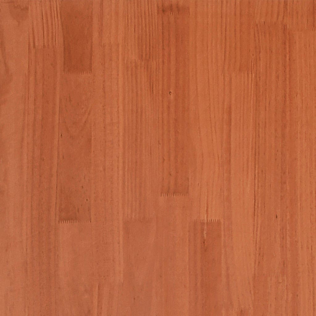 Letto senza Materasso Marrone Cera 120x200 cm in Legno di Pino | homemem39
