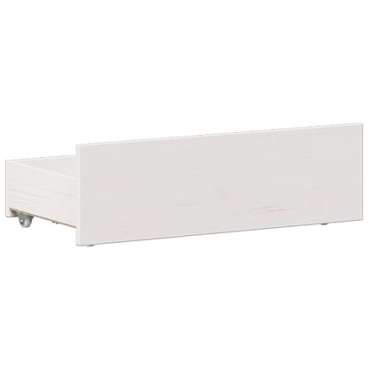 Letto con Libreria senza Materasso 75x190 cm in Legno Pino | homemem39