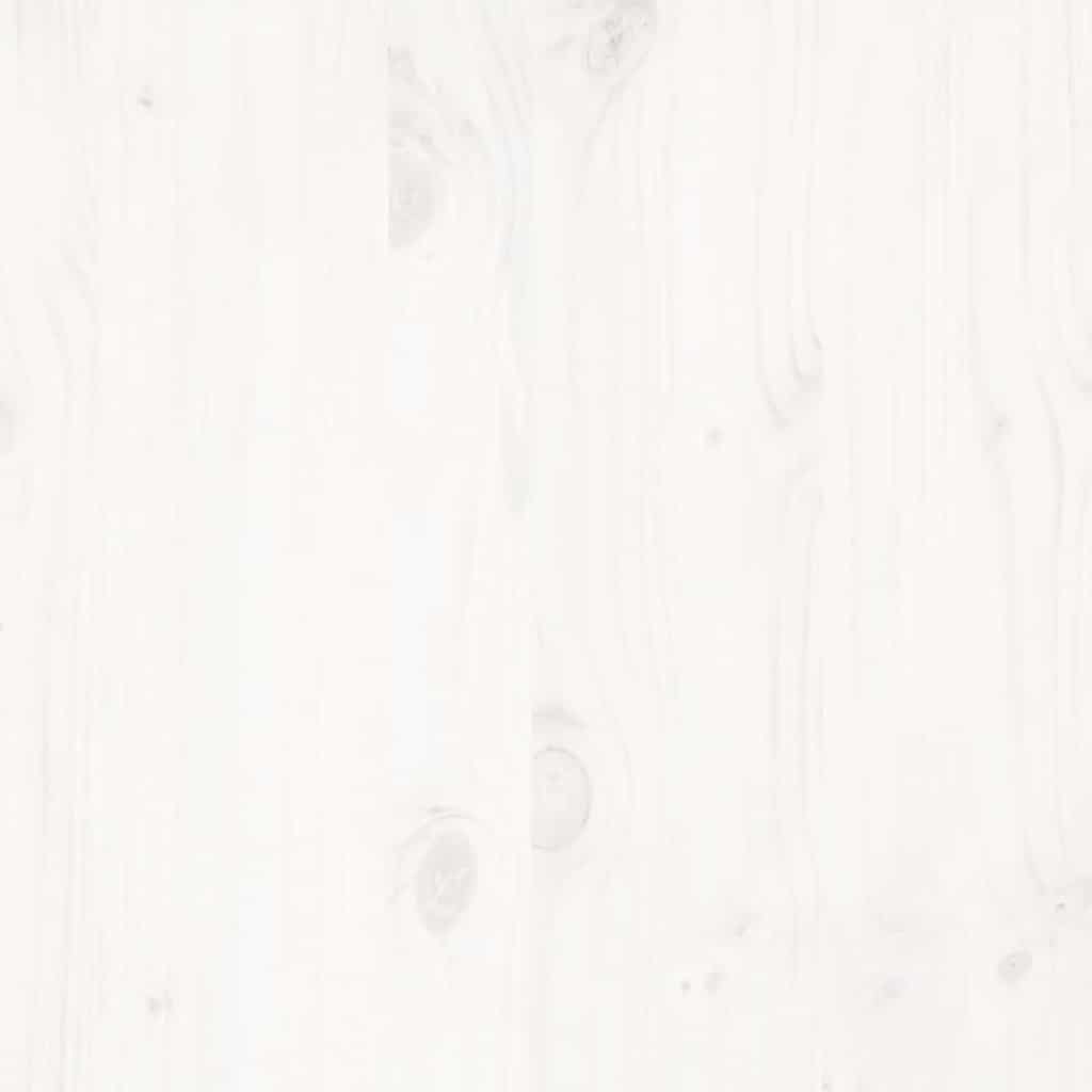 Giroletto senza Materasso Bianco 120x190 cm Legno Massello Pino | homemem39