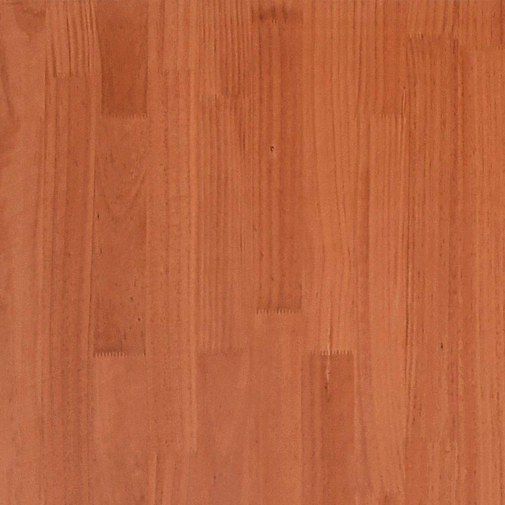 Letto senza Materasso Marrone Cera 150x200 cm in Legno di Pino