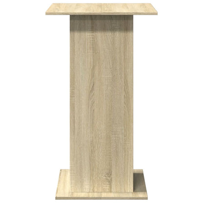 Tavolo Bar Portaoggetti Rovere Sonoma 60x60x102 cm Multistrato | homemem39