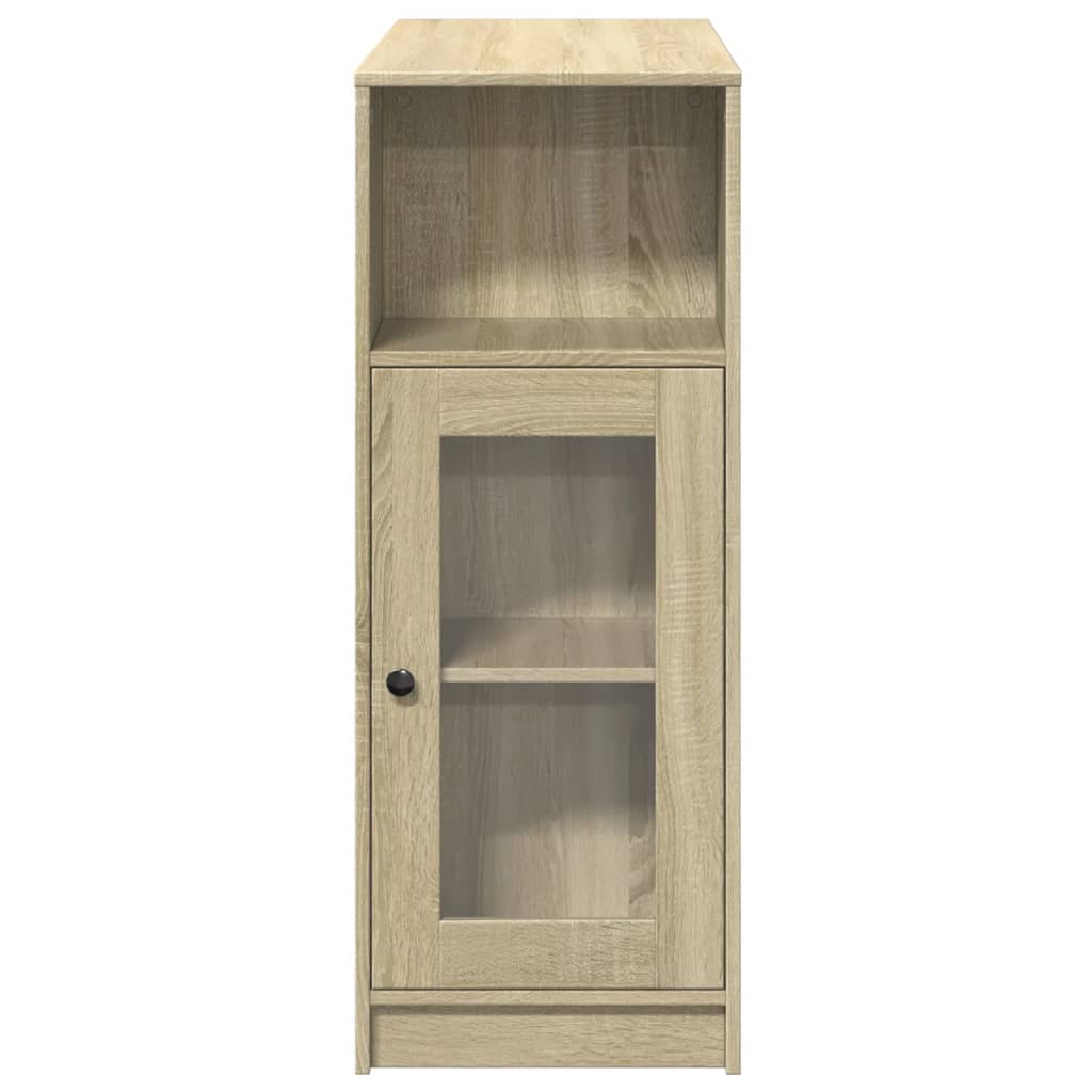 Tavolo Bar con Rastrelliera Sonoma 101x40x103,5 cm Multistrato | homemem39