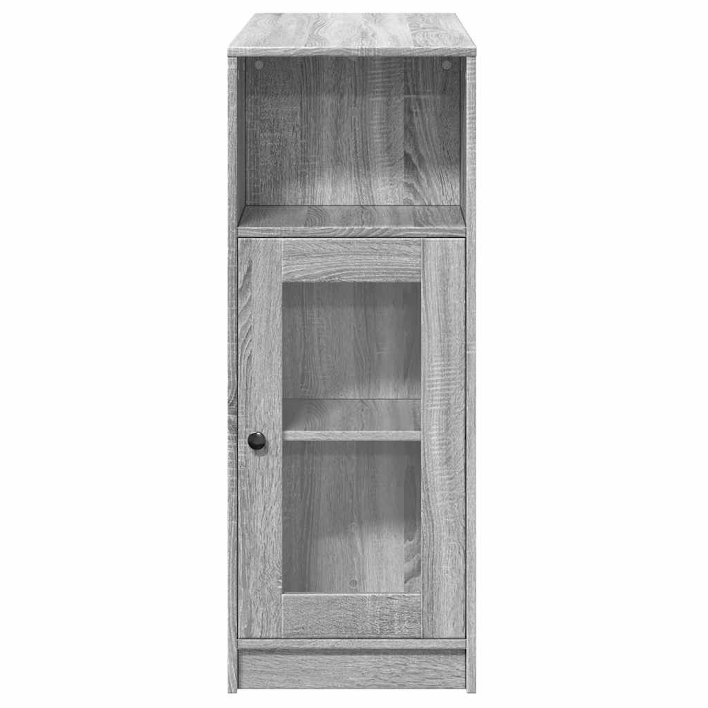 Tavolo Bar con Rastrelliera Grigio 101x40x103,5 cm Multistrato | homemem39