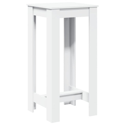 Tavolo da Bar Bianco 51x50x103,5 cm in Truciolato