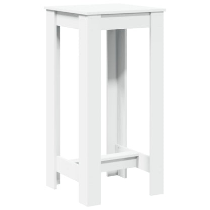 Tavolo da Bar Bianco 51x50x103,5 cm in Truciolato | homemem39