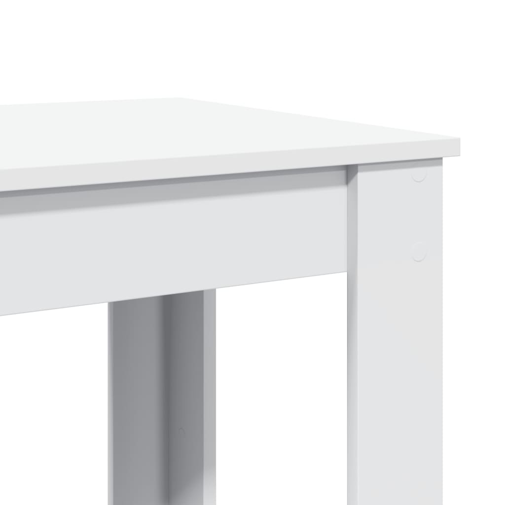 Tavolo da Bar Bianco 51x50x103,5 cm in Truciolato | homemem39