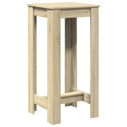 Tavolo da Bar Rovere Sonoma 51x50x103,5 cm in Legno Multistrato