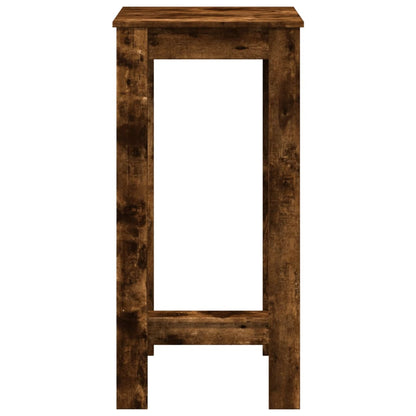 Tavolo da Bar Rovere Fumo 51x50x103,5 cm in Legno Multistrato | homemem39