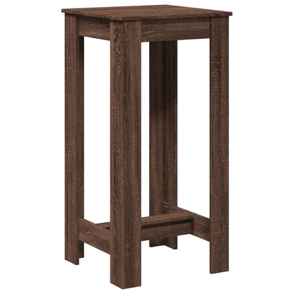 Tavolo da Bar Rovere Marrone 51x50x103,5 cm in Truciolato | homemem39