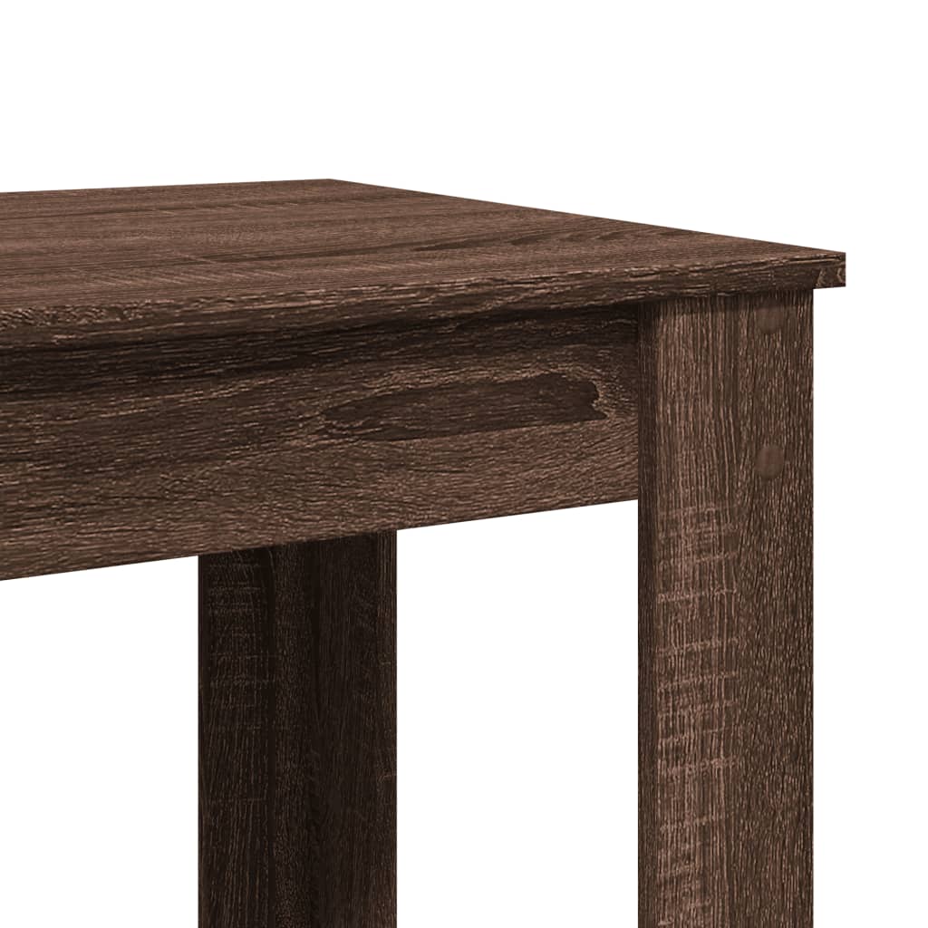 Tavolo da Bar Rovere Marrone 51x50x103,5 cm in Truciolato | homemem39