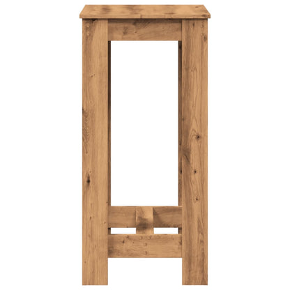 Tavolo Bar Rovere Artigianale 51x50x103,5 cm Legno Multistrato