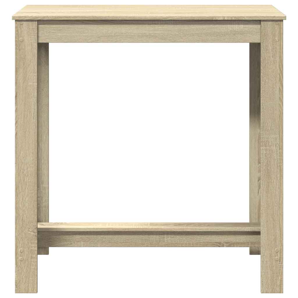 Tavolo da Bar Rovere Sonoma 102x50x103,5cm in Legno Multistrato | homemem39
