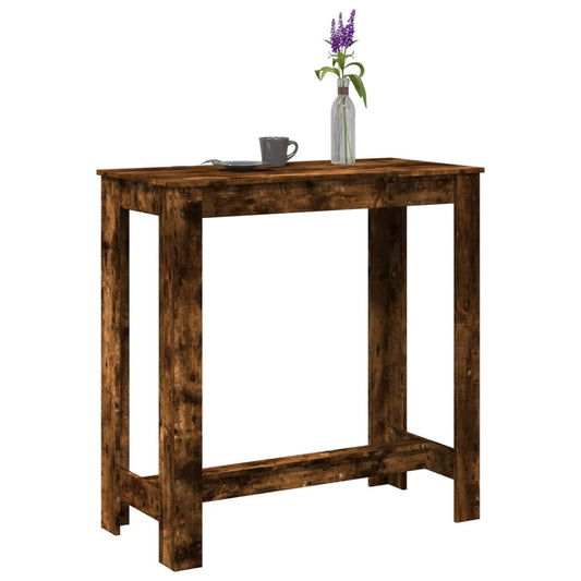 Tavolo Bar Rovere Artigianale 102x50x103,5 cm Legno Multistrato | homemem39