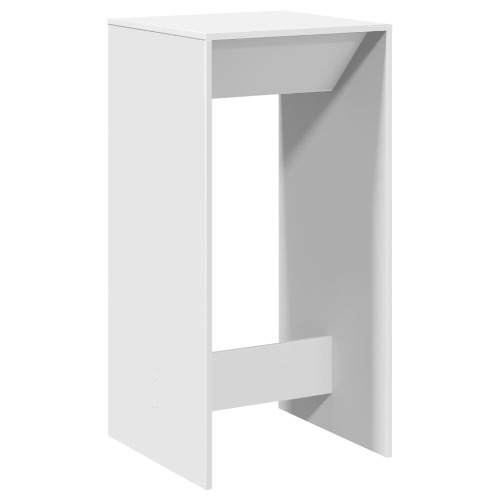 Tavolo da Bar Bianco 51x50x103,5 cm in Truciolato | homemem39
