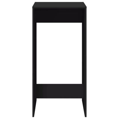 Tavolo da Bar Nero 51x50x103,5 cm in Legno Multistrato | homemem39