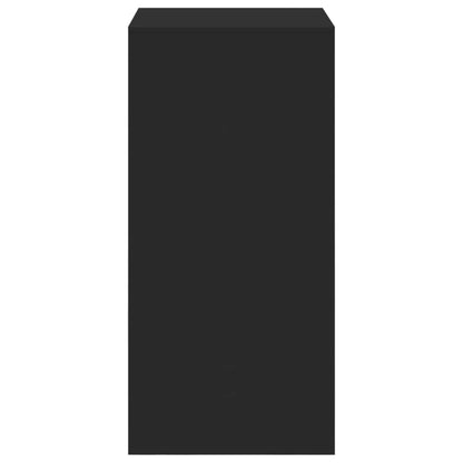 Tavolo da Bar Nero 51x50x103,5 cm in Legno Multistrato | homemem39