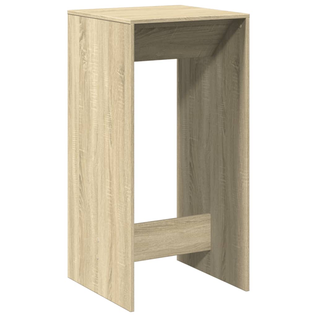 Tavolo da Bar Rovere Sonoma 51x50x103,5 cm in Legno Multistrato | homemem39