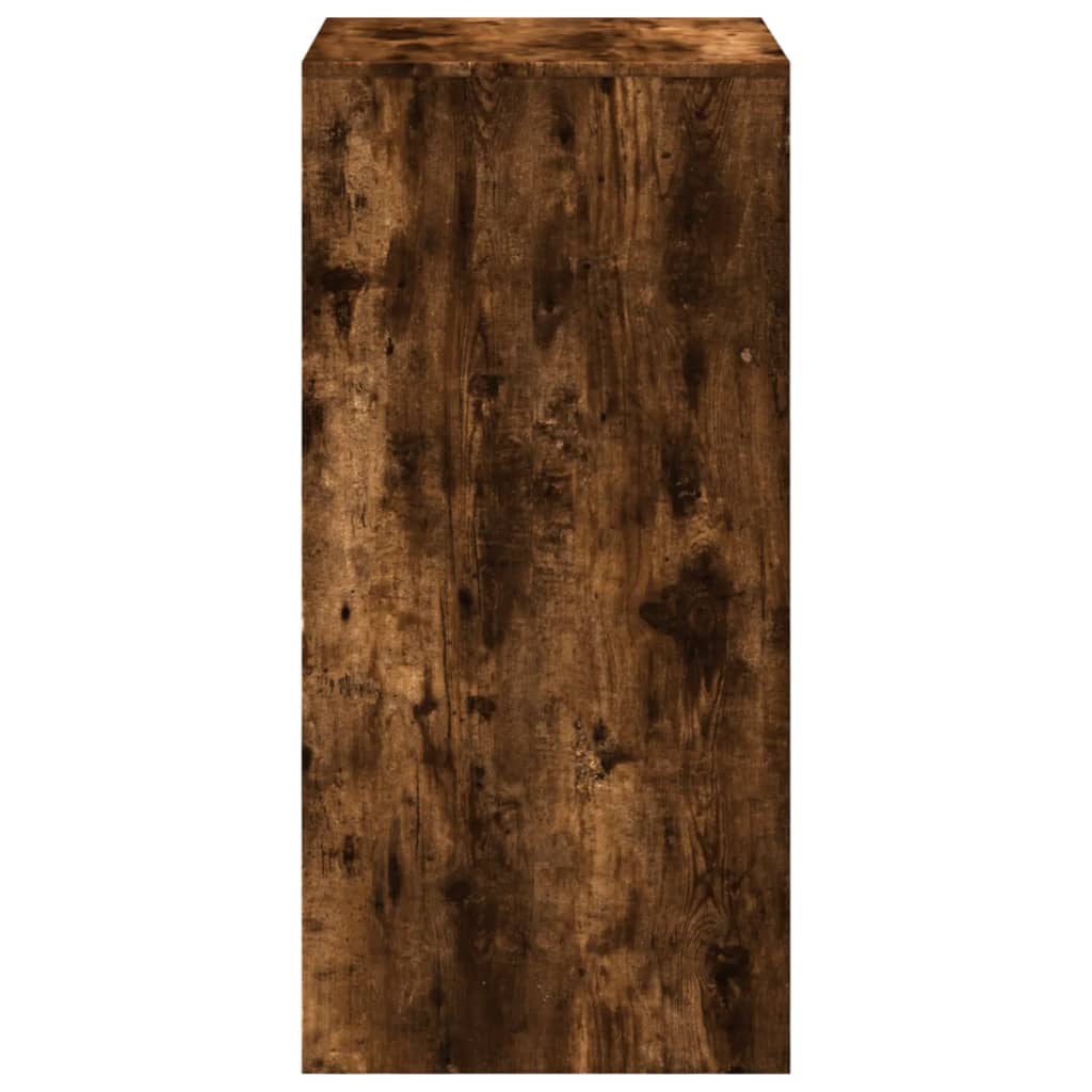Tavolo da Bar Rovere Fumo 51x50x103,5 cm in Legno Multistrato | homemem39