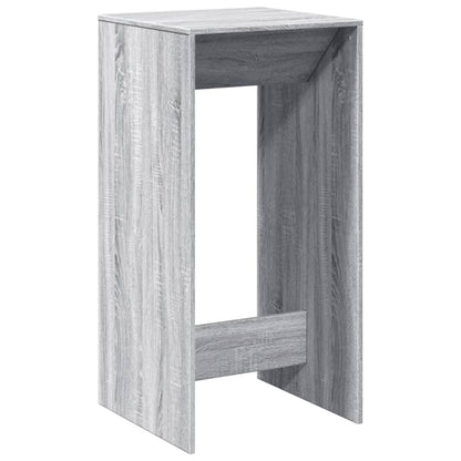 Tavolo da Bar Grigio Sonoma 51x50x103,5 cm in Legno Multistrato