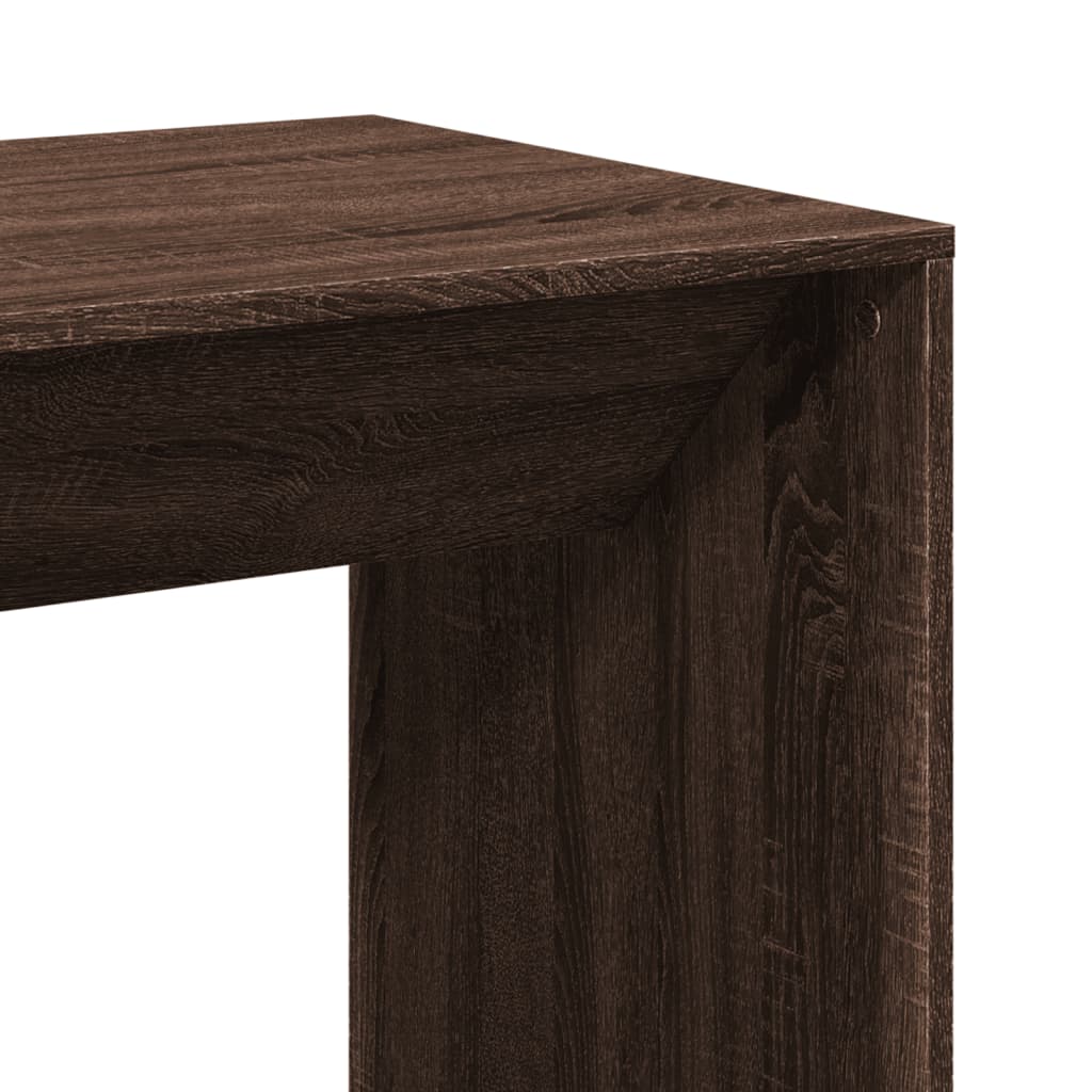 Tavolo da Bar Rovere Marrone 51x50x103,5 cm in Truciolato | homemem39