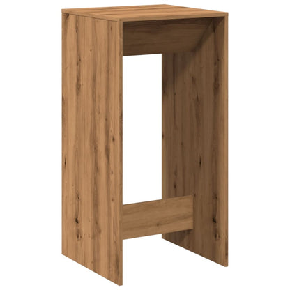 Tavolo Bar Rovere Artigianale 51x50x103,5 cm Legno Multistrato