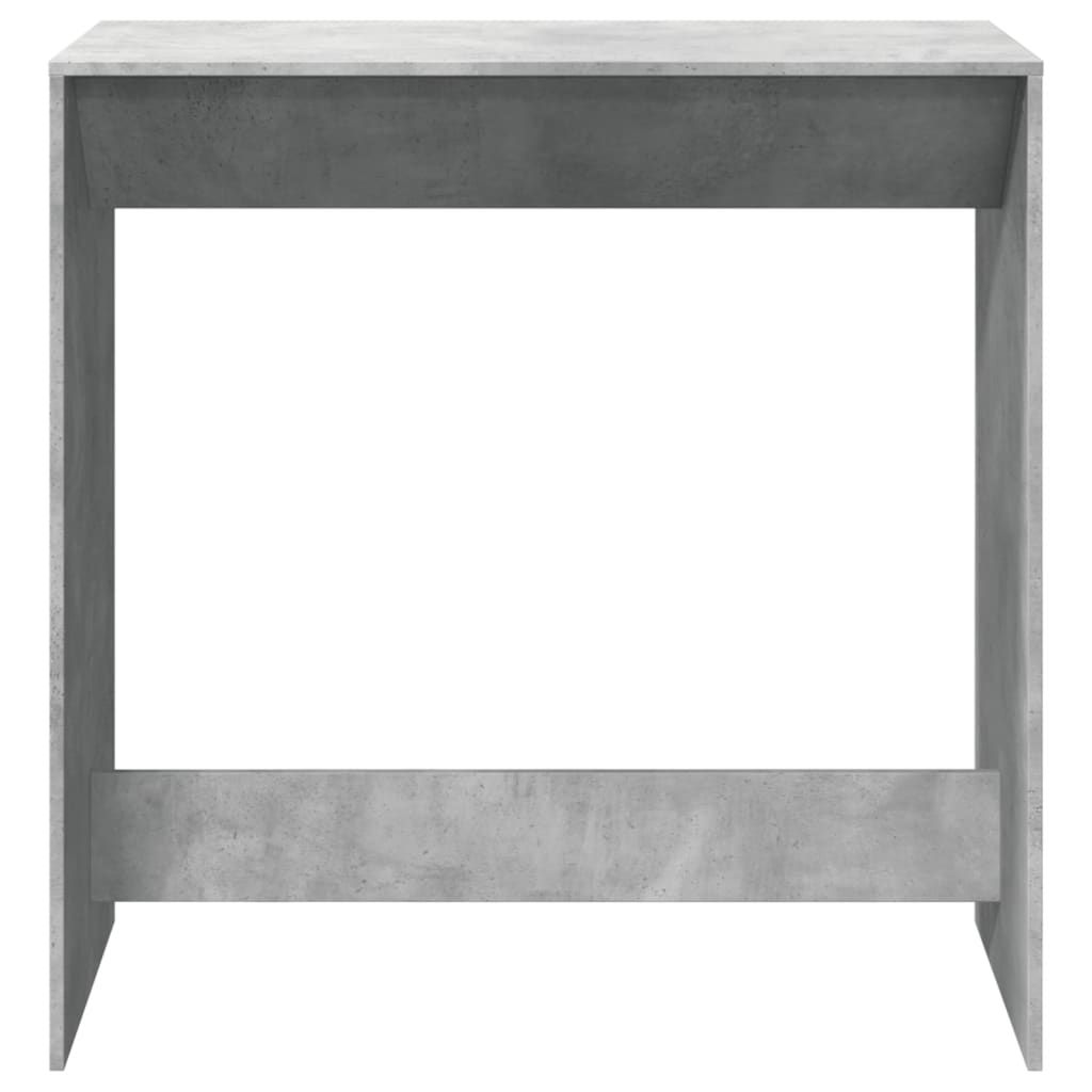 Tavolo da Bar Grigio Cemento 102x50x103,5 cm Legno Multistrato | homemem39