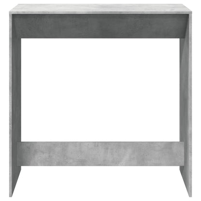 Tavolo da Bar Grigio Cemento 102x50x103,5 cm Legno Multistrato | homemem39