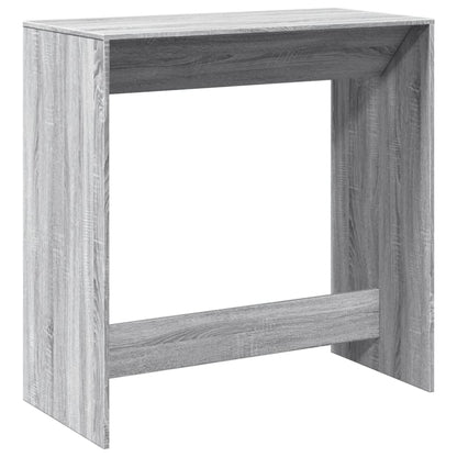 Tavolo da Bar Grigio Sonoma 102x50x103,5cm in Legno Multistrato