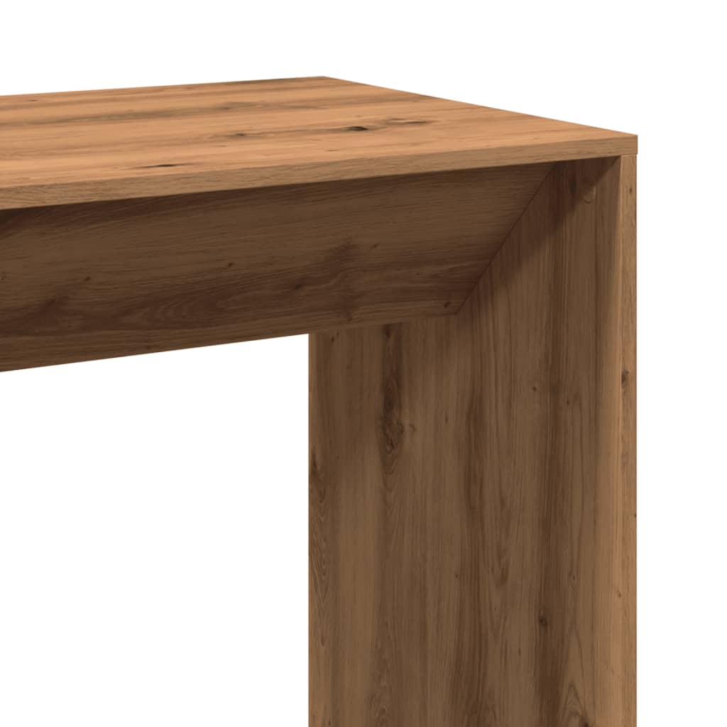 Tavolo Bar Rovere Artigianale 102x50x103,5 cm Legno Multistrato