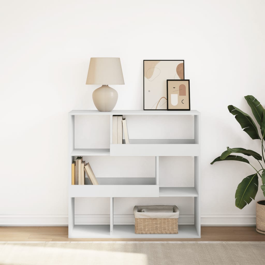 Libreria/Divisorio Bianco 100x33x94,5 cm | homemem39