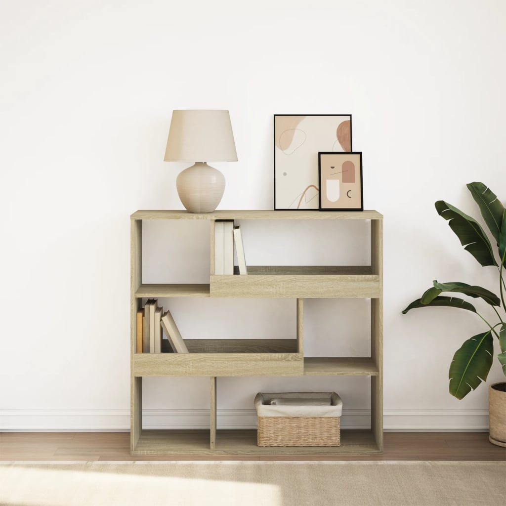 Libreria/Divisorio Rovere Sonoma 100x33x94,5 cm | homemem39