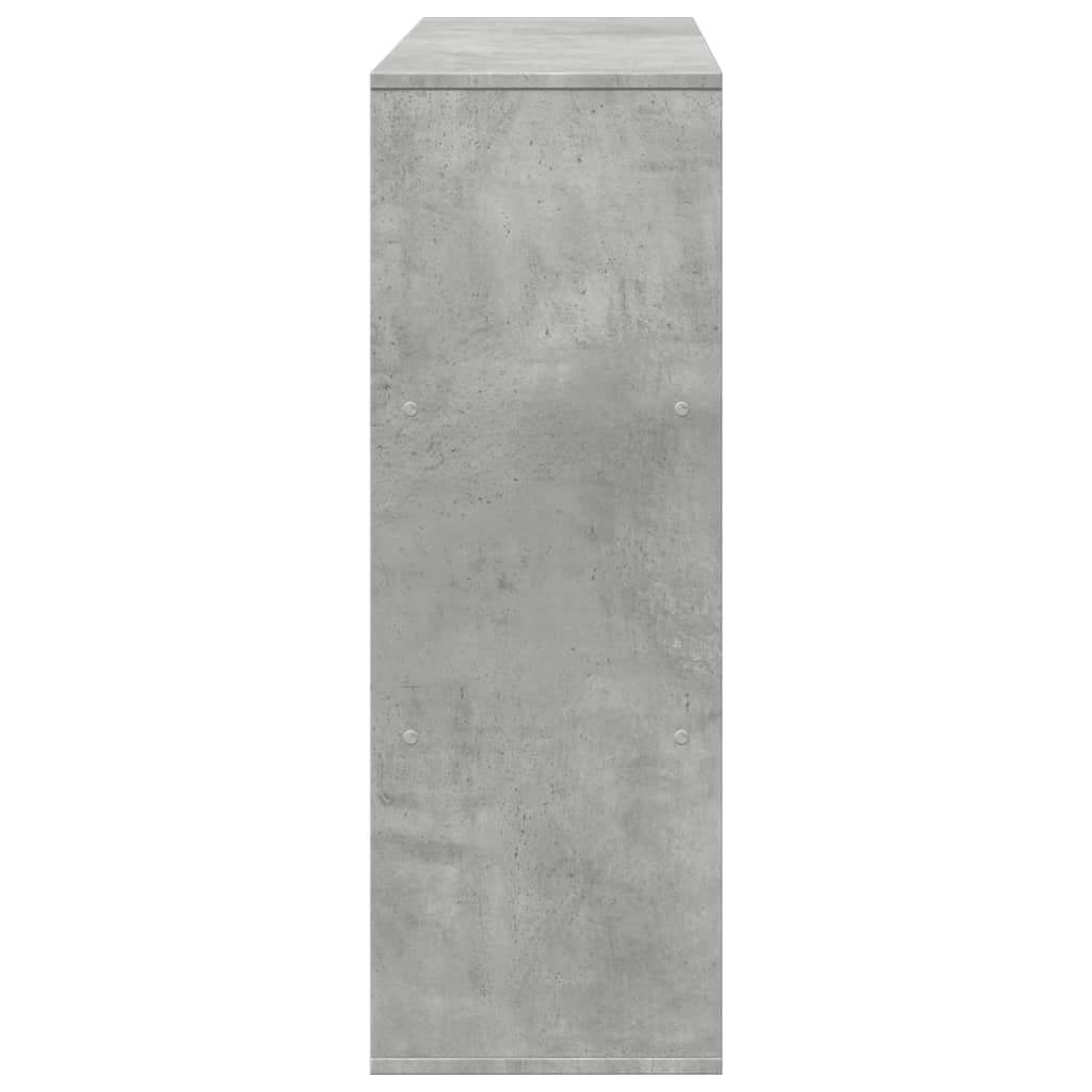 Libreria/Divisorio Grigio Cemento 100x33x94,5 cm | homemem39