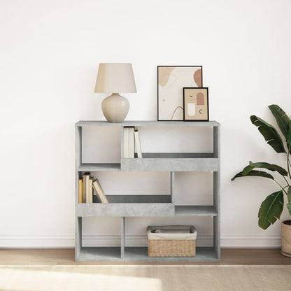 Libreria/Divisorio Grigio Cemento 100x33x94,5 cm | homemem39