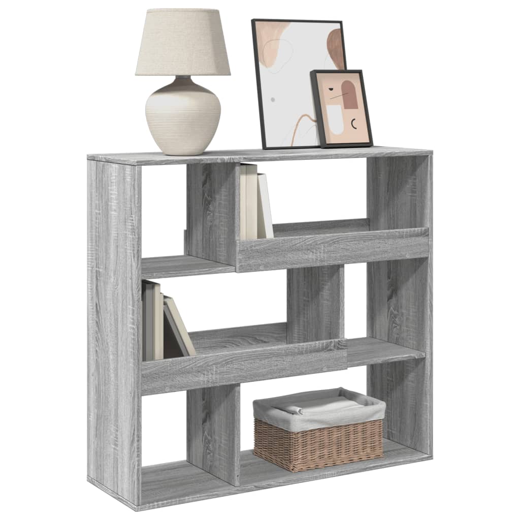 Libreria/Divisorio Grigio Sonoma 100x33x94,5 cm | homemem39