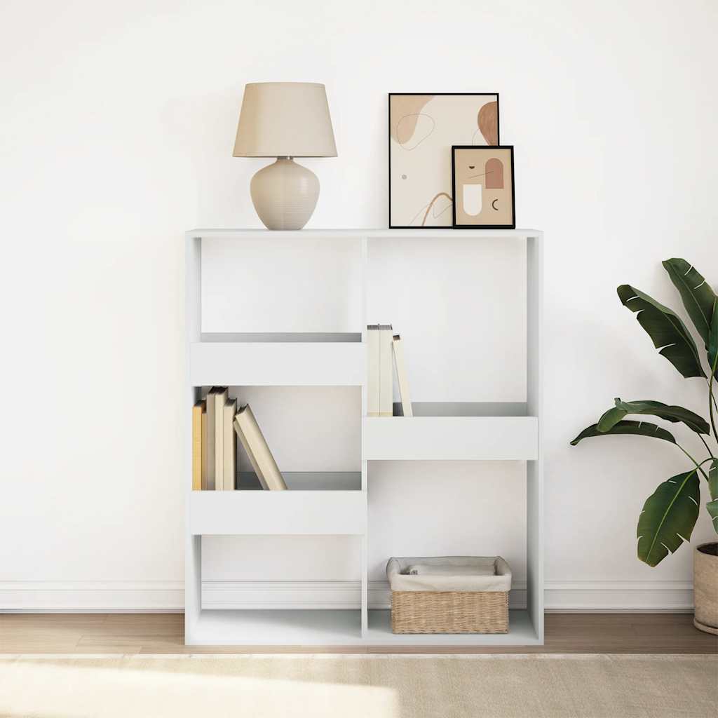 Libreria/Divisorio Bianco 100x33x115 cm | homemem39
