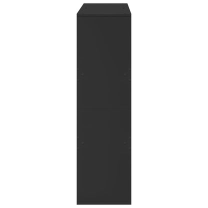 Libreria/Divisorio Nero 100x33x115 cm | homemem39