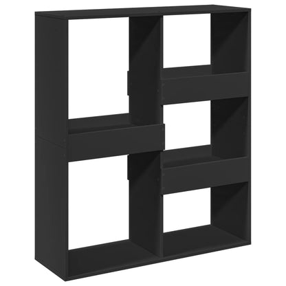Libreria/Divisorio Nero 100x33x115 cm | homemem39